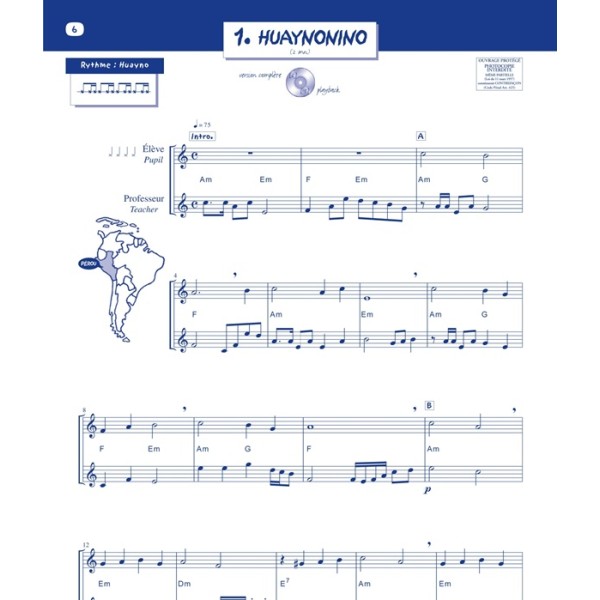 partition flute colorissimo 1