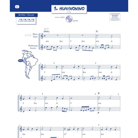 partition flute colorissimo 1