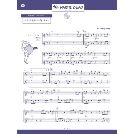 partition flute colorissimo volume 3