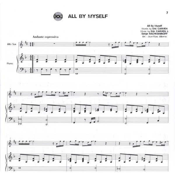 partition le saxo fait son cinema