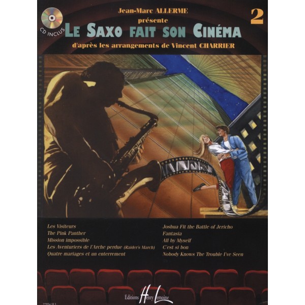 partition le saxo fait son cinema