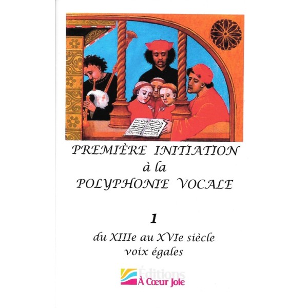 partition premiere initiation a la polyphonie vocale