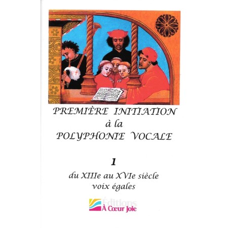 partition premiere initiation a la polyphonie vocale