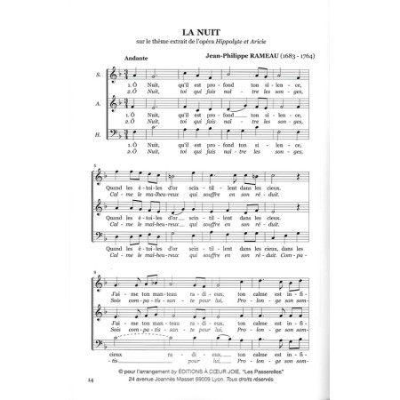 partition choeur oser le baroque