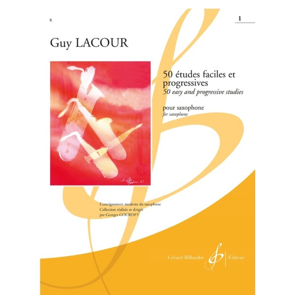partition guy lacour 50 etudes faciles et progressives