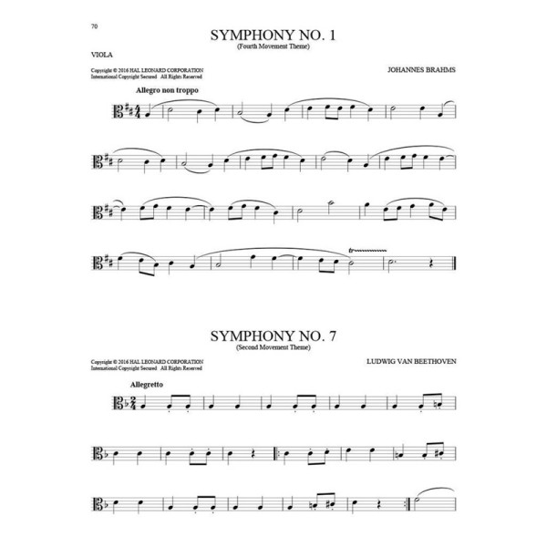 partition alto 101 classical themes