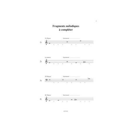 partition 99 tests d ecoute