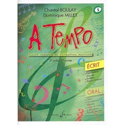 A tempo volume 5 écrit partition