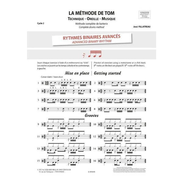 partition la methode de tom cycle 2