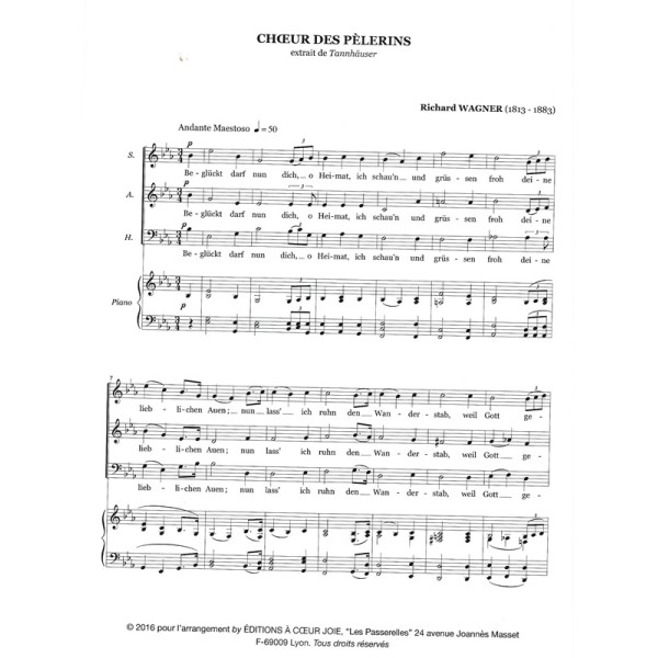 partition oser le baroque