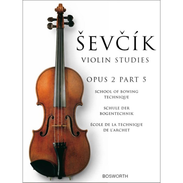 partition violon sevcik opus 2 part 5