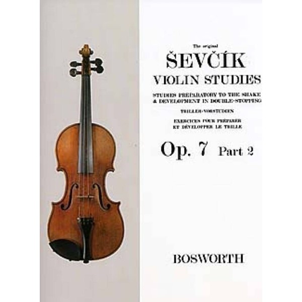 partition violon sevcik opus 7 part 2