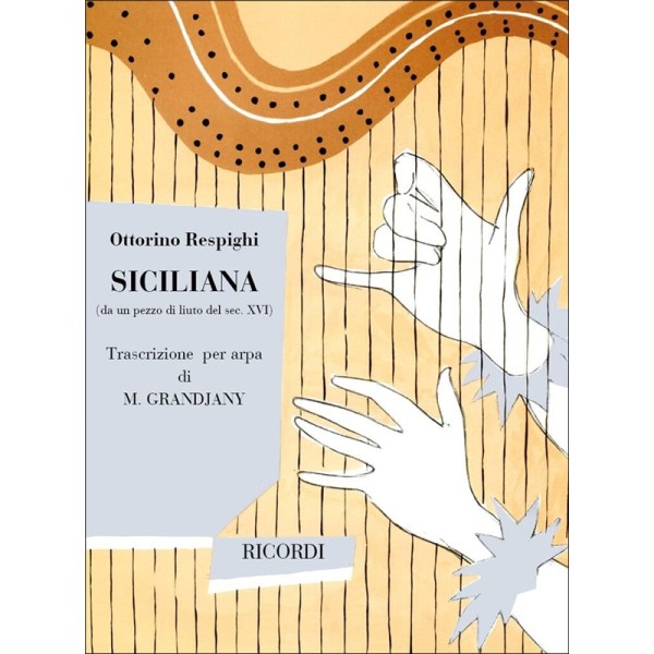 partition harpe respighi siciliana