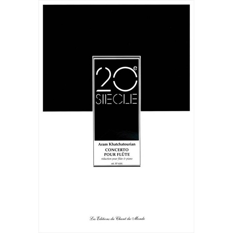 partition concerto flute khatchatourian