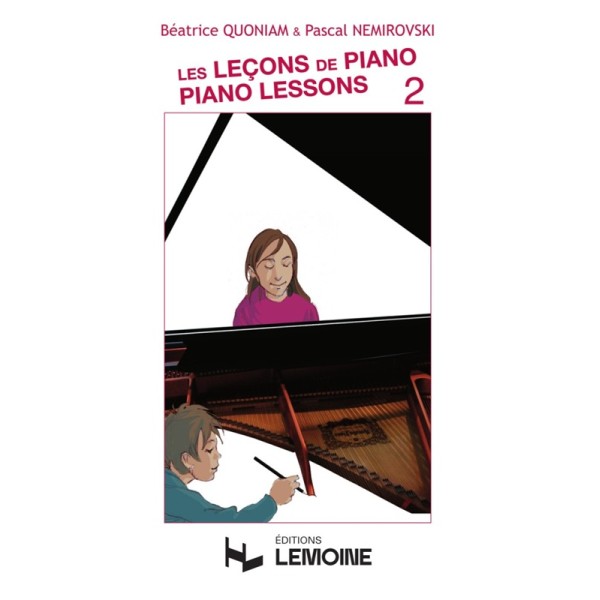 partition les lecons de piano volume 2