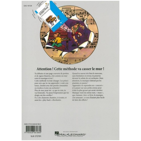 partition le piano ouvert