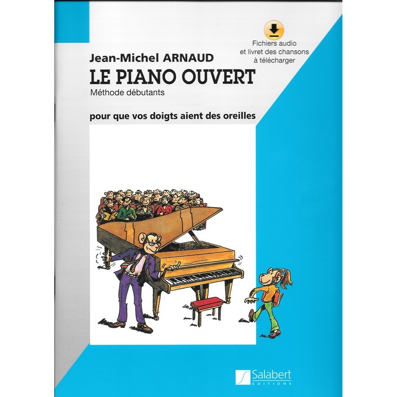 partition le piano ouvert