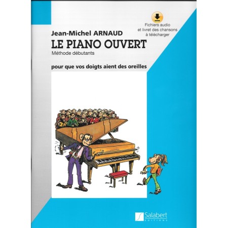 partition le piano ouvert
