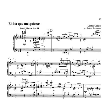 partition piano beytelmann tango