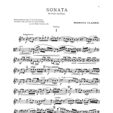 partition sonate alto rebecca clarke