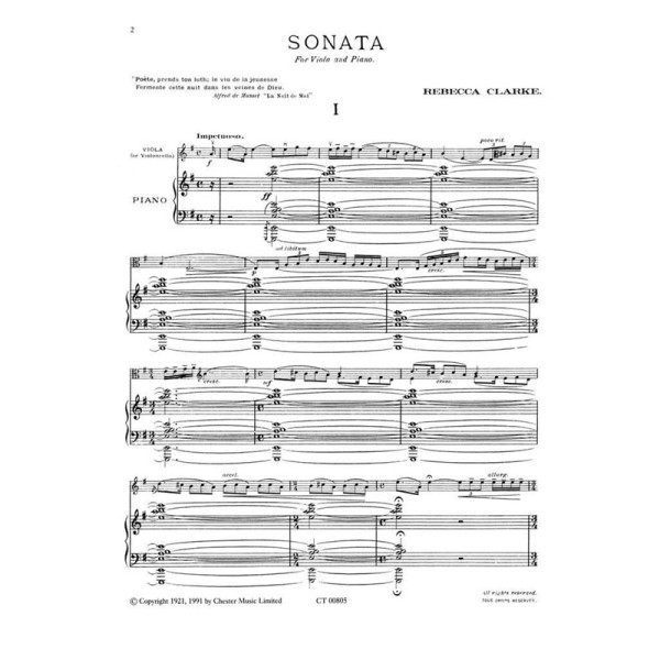 partition sonate alto rebecca clarke