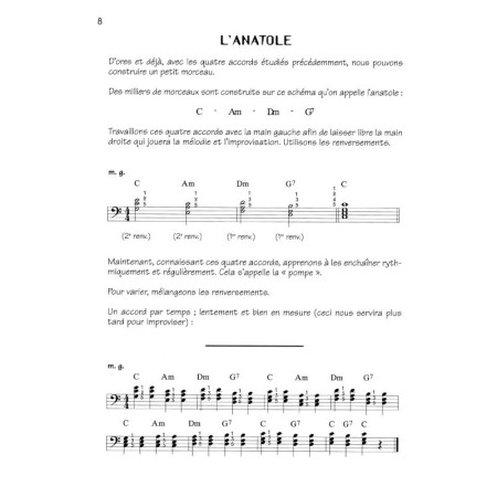 partition le piano jazz pour tous