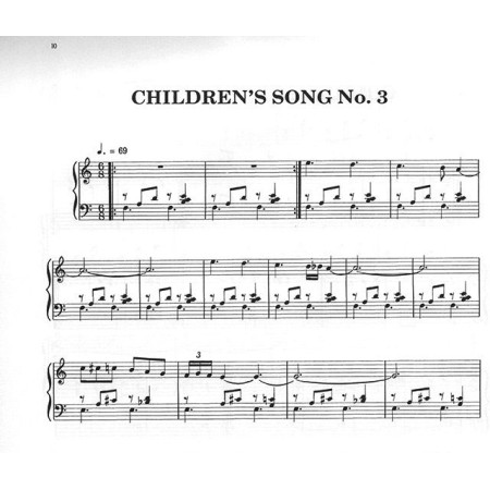 partition children's songs de chick corea