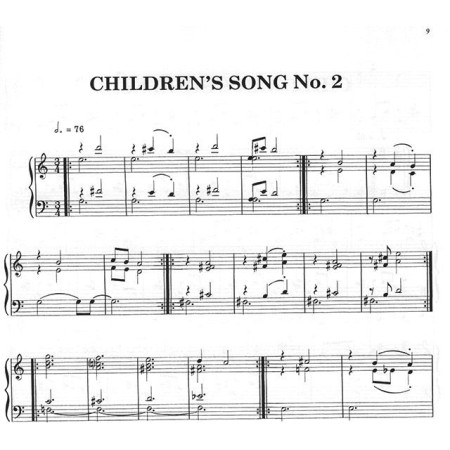 partition children's songs de chick corea