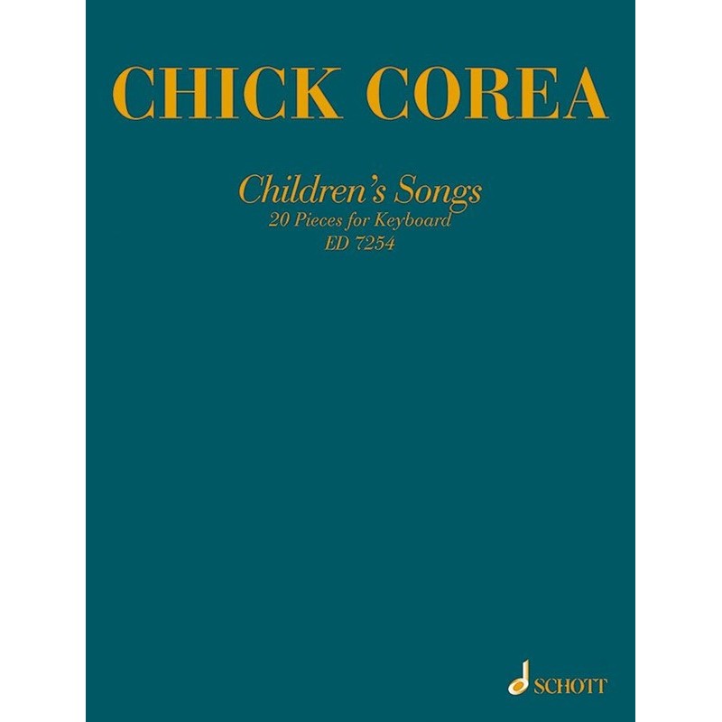 partition children's songs de chick corea