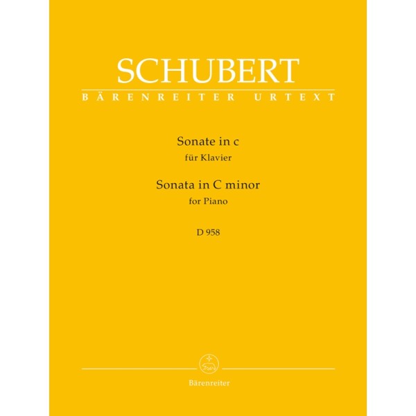 partition piano schubert sonate do mineur