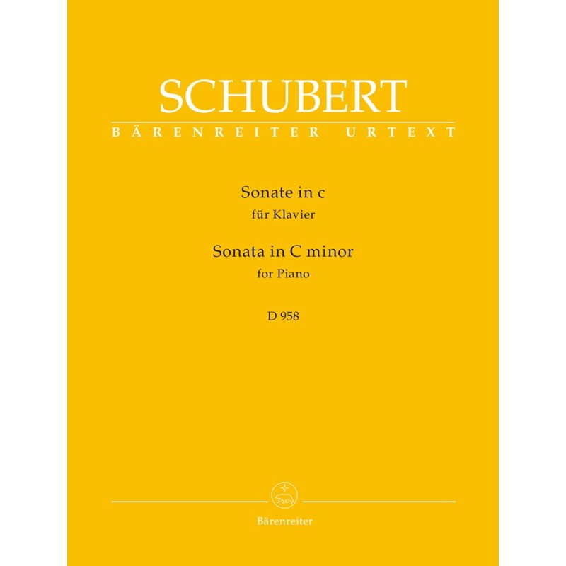 partition piano schubert sonate do mineur