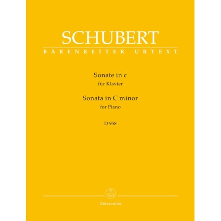 partition piano schubert sonate do mineur