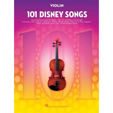 partition violon 101 disney songs