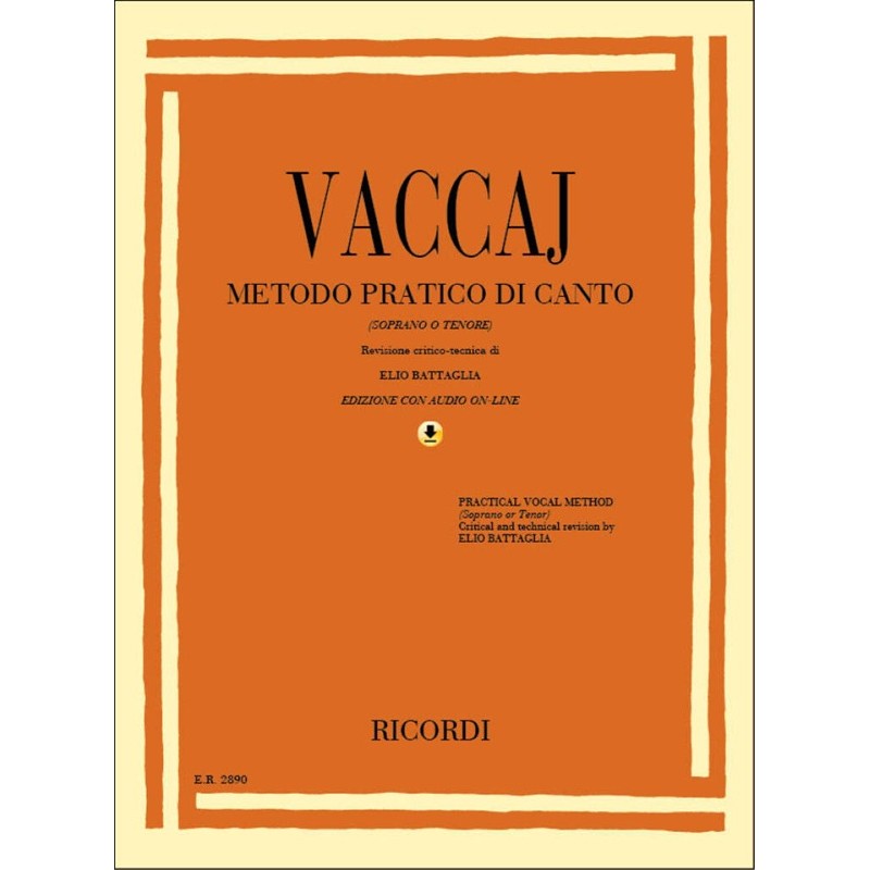 partition vaccai metodo pratico