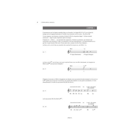 partition l'oreille relative absolue