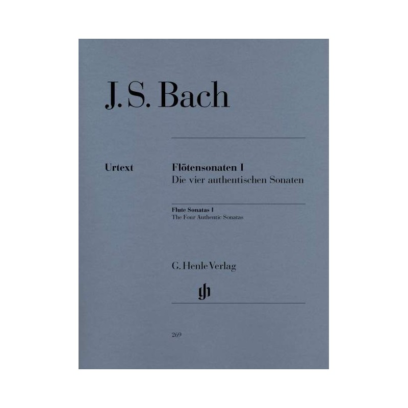 partition bach sonates flute