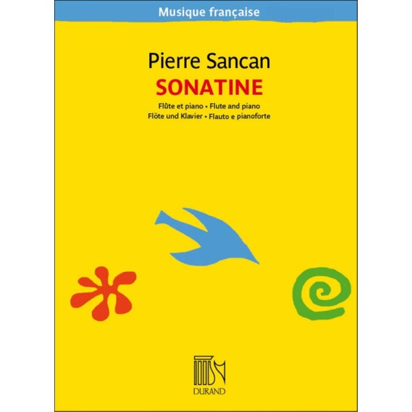 partition pierre sancan sonatine flute