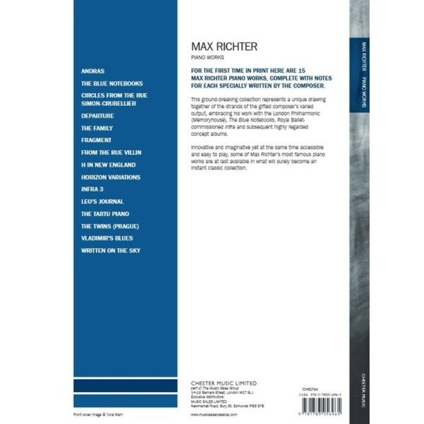 partition piano max richter