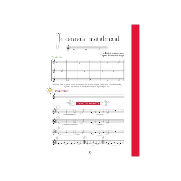 partition la premiere methode du tout petit clarinettiste