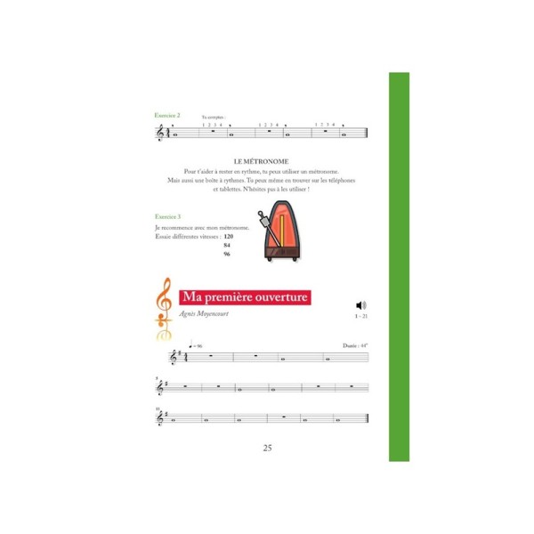 partition la premiere methode du tout petit clarinettiste