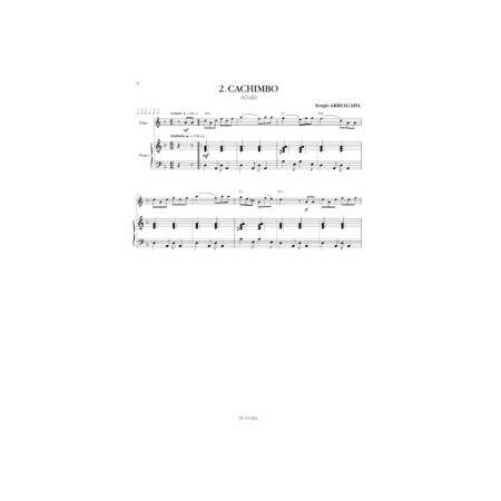 partition 10 etudes latino americaines