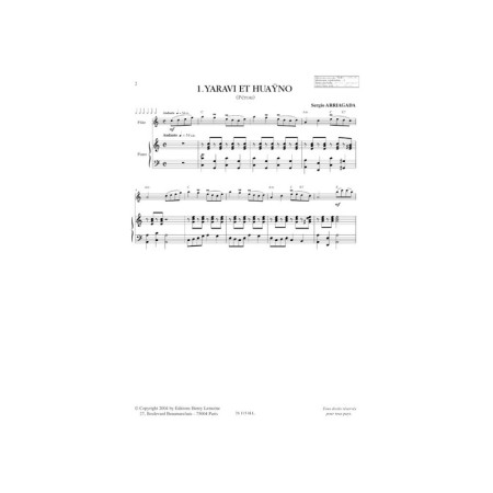 partition 10 etudes latino americaines