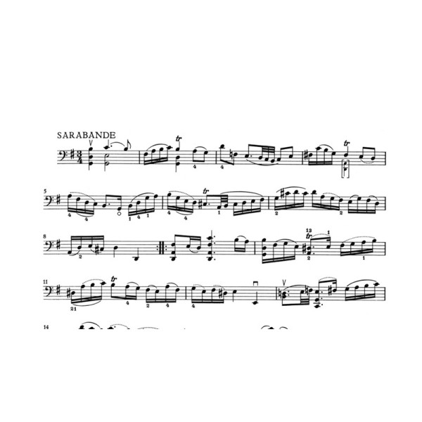 partition bach suite n1 violoncelle