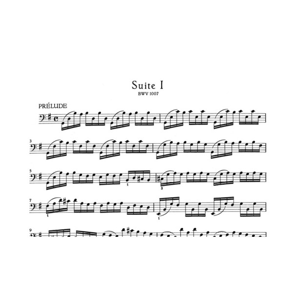 partition bach suite n1 violoncelle