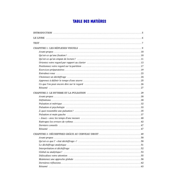 partition la magie du dechiffrage au piano