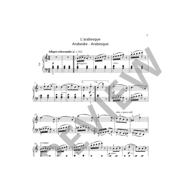 partition burgmuller 25 etudes opus 100