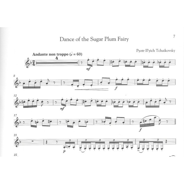 partition casse noisette clarinette