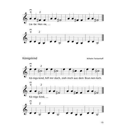 partition violon fruher anfant auf der geige