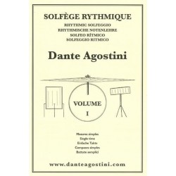 Dante agostini solfège rythmique volume 1 avignon