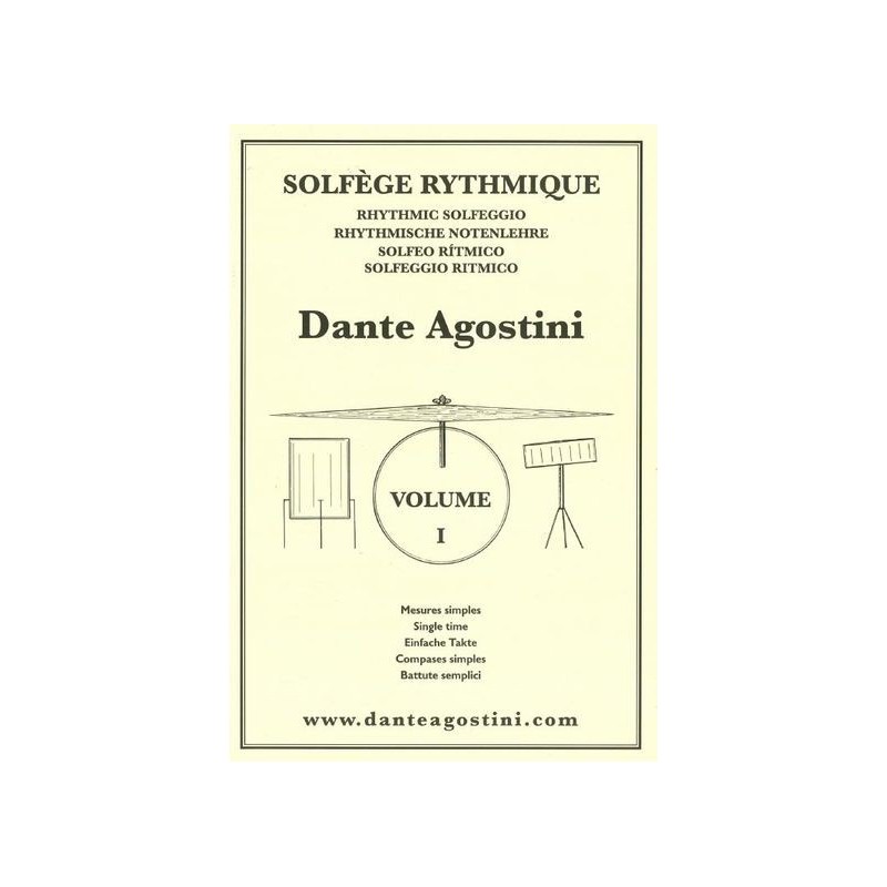 Dante agostini solfège rythmique volume 1